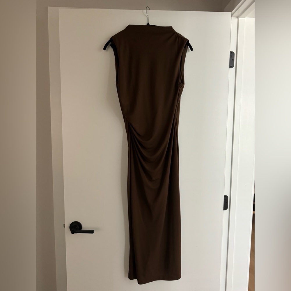 Steve Madden Chocolate Brown Maxi Dress